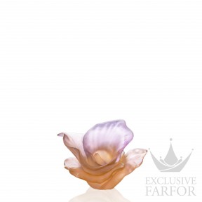 05651-1 Daum Arum Rose Статуэтка "Цветок - янтарный, розовый" 9,8см