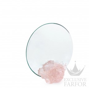 05741-1 Daum Camelia Rose (Нумерованная серия) Зеркало "Розовый" 26см