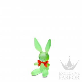 05505 Daum Pinpin (Нумерованная серия) Статуэтка "Кролик - зеленый" 13см