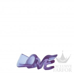05594-2 Daum Mot Статуэтка "Love - фиолетовый" 16,5см