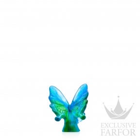 05737-1 Daum Papillon Статуэтка "Бабочка - синий, зеленый" 7,2см