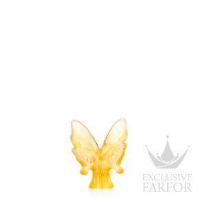 05737 Daum Papillon Статуэтка "Бабочка - желтый, янтарный" 7,2см