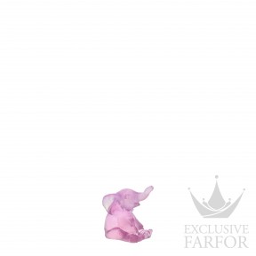 05136-1-C Daum Éléphant Статуэтка "Слон - розовый" 5см