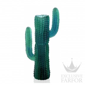 05679 Daum Jardim de Cactus (Нумерованная серия) Ваза "Зеленый" 46см
