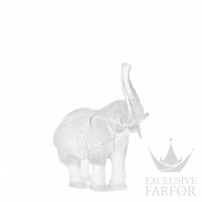 03239-3 Daum Jean-Francois Leroy (Нумерованная серия) Статуэтка "Слон - белый" 23см