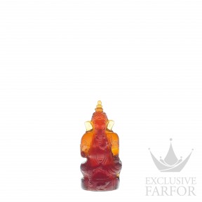 01282-3 Daum Cultures du Monde - Ganesh Статуэтка "Ганеша - темно-янтарный" 10,2см