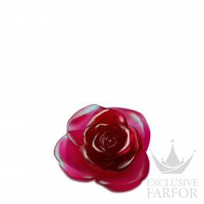 05290-1 Daum Rose Passion Статуэтка "Роза - красный" 11см