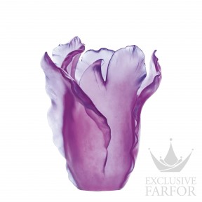 03574-6 Daum Tulipe (Нумерованная серия) Ваза "Фиолетовый" 33см