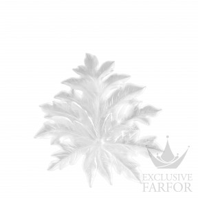 05529-140 Daum Feuille Borneo (Нумерованная серия) Лист настенный "Белый" 34,5см