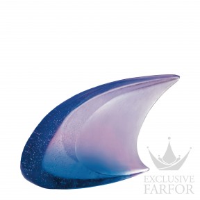 05302-2 Daum Xaver Carnoy (Лимитированная серия на 375 пред.) Статуэтка "Рыба - синий, фиолетовый" 19см