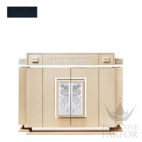72153000 Lalique Joueur de Pipeau Комод барный с боковым ящиком "Синий эвкалипт" 146x56x118см