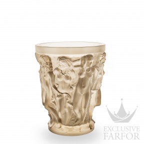 88091104 Lalique Sirenes (Лимитированная серия на 999 пред.) Ваза "Сирены- золотистый" 24см