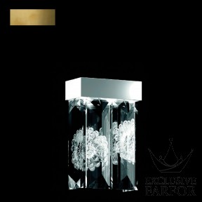 10435000+bronze Lalique Serene "Dahlia" Бра, настенный светильник (4 Призмы) "Бронзовый" 22x12x34см