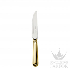 04543084 Robbe & Berking Alt-Faden "Серебро + сплошная позолота" Нож для стейков 23,0см