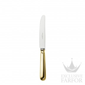 05742009 Robbe & Berking Classic-Faden "Посеребрение + сплошная позолота" Десертный и закусочный нож 21,4см
