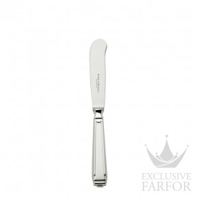 06003091 Robbe & Berking Art Deco "Серебро" Нож для масла со стальным лезвием 20,2см