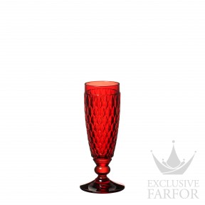 1173090070 Villeroy & Boch Boston Coloured "Red" Бокал для шампанского 0,15л