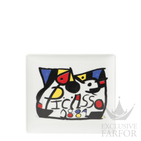 2577-8230 Bernardaud Hommage A Picasso De - Joan Miro Чаша прямоугольная 22x19,5см