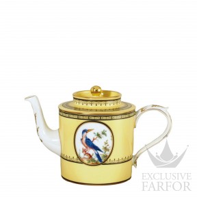 L197-194 Bernardaud Jardin Du Roi "Empire Oiseaux De Buffon Collection" Чайник