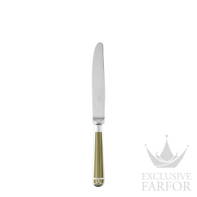 00120010 Christofle Talisman Green "Посеребрение" Десертный нож 19см
