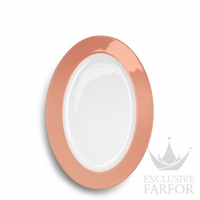 2022100060 Dibbern Solid Color "Blush" Блюдо овальное 33см