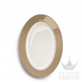 2022100059 Dibbern Solid Color "Clay" Блюдо овальное 33см