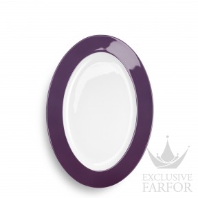 2022100025 Dibbern Solid Color "Pflaume" Блюдо овальное 33см