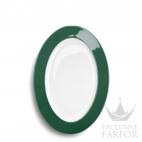 2022100046 Dibbern Solid Color "Tannengrün" Блюдо овальное 33см