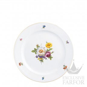 FL641262199 Furstenberg Alt-Fuerstenberg Bunte Blume Тарелка главная 26см