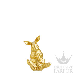 PL1915126049 Fürstenberg Статуэтки Цветные Статуэтка "Заяц Max 2026 - золотой" 12см