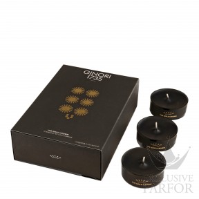 179RG00 FX12TLLX0480G00132801  Il Letterato Refill Gold "Black" Ароматическая свеча, 12шт.