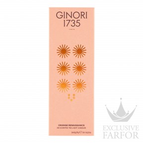 179RG00 FX6T03  Il Letterato "Orange Renaissance" Ароматическая свеча, 6шт.
