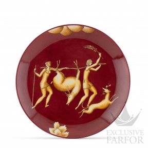 019RG00 FX6008010345G09980800  Arte Di Gio Ponti "La Venatoria" Тарелка настенная 34,5см