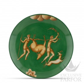 019RG00 FX6008010345G09981600  Arte Di Gio Ponti "La Venatoria" Тарелка настенная 34,5см