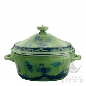 003RG00 FZP030010385G00123600  Oriente Italiano Malachite Супница 3,85л