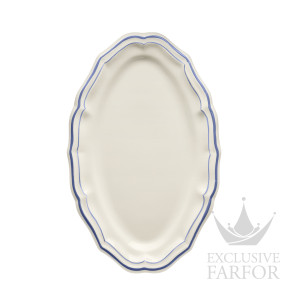 1540COV622 Gien Filet Bleu Блюдо овальное 41см
