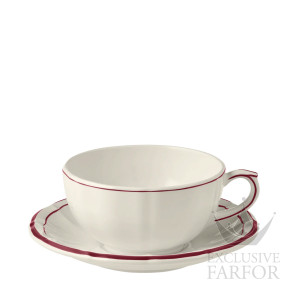 Чашка для завтрака с блюдцем 0,3л, 2шт.