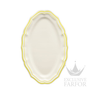 1833COV622 Gien Filet Citron Блюдо овальное 41см