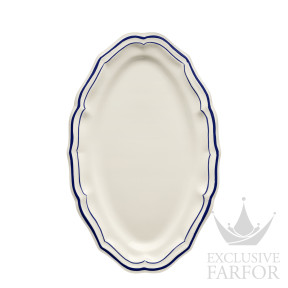 1541COV622 Gien Filet Cobalt Блюдо овальное 41см
