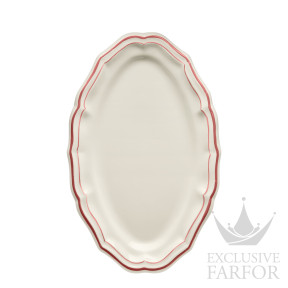 1839COV622 Gien Filet Corail Блюдо овальное 41см