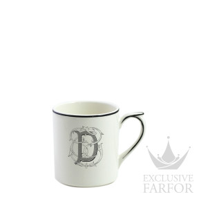 2029CMFD48 Gien Filet Manganese Monogramme Кружка "D" 0,25л