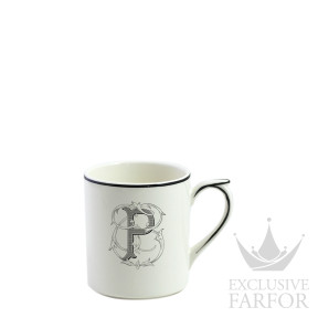 2029CMFP48 Gien Filet Manganese Monogramme Кружка "P" 0,25л