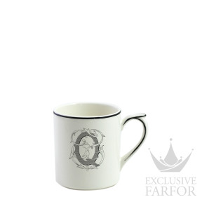 2029CMFQ48 Gien Filet Manganese Monogramme Кружка "Q" 0,25л