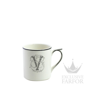 2029CMFV48 Gien Filet Manganese Monogramme Кружка "V" 0,25л