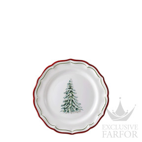 1731ALUN22 Gien Filet Noel Тарелка десертная 16,5см