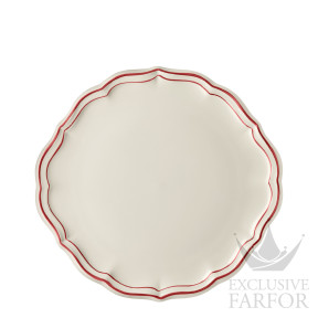 1830BPGA22 Gien Filet Rouge Блюдо для пирога круглое 32см