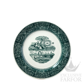 1841AEX550 Gien Les Depareillees Vert Тарелка главная 27,4см