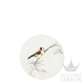 1854ALU126 Gien Les Oiseaux De La Foret Тарелка десертная 16,3см