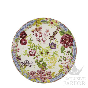 1643BPGB03 Gien Millefleurs Блюдо для пирога круглое 30см