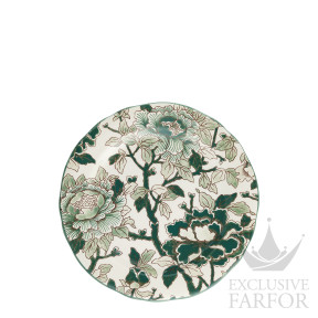 1867CADE48 Gien Pivoines Vert Тарелка закусочная 22,4см